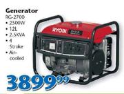 Ryobi Generator RG-2700