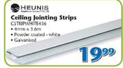 Heunis Ceiling Jointing Strips CSTRIPWHITE436