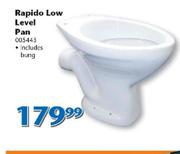 Rapido Low Level Pan Includes Bung 00S443