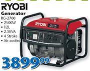 Ryobi Generator RG-2700