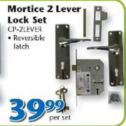 Mortice 2 Lever Lock Set CP-2LEVER-Per Set