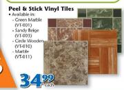 Peel & Stick Vinyl Tiles-Each