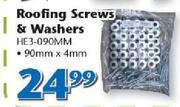 Roofing Screws & Washers HE3-090MM-90mm x 4mm