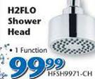 H2FLO Shower Head 1 Function HFSH9971-CH
