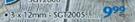 Weather Strip SGT2005-3 x 12mm 