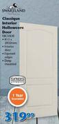 Swartland Classique Interior Hollowcore Door EBCSSL10-813mm x 2032mm