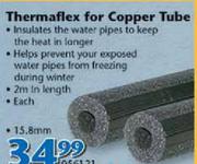 Thermaflex For Copper Tube-15.8mm Each