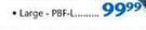 Pet Care Large Foam Bed PBF-L