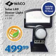 Waco 3.2W Solar LED Sensor Light
