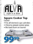 Alva Square Cooker Top GAS07