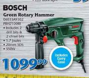 Bosch Green Rotary Hammer 06033A9302 PBH2100RE