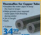 Thermaflex For Copper Tube 15.8mm-Each
