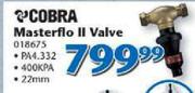Cobra Masterflo II Valve