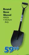 Lasher Round Nose Shovel A002A