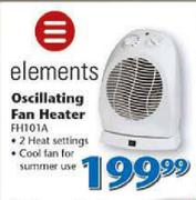 Elements Oscillating Fan Heater FH101A