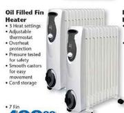Elements 13 Fin Oil Filled Fin Heater OFR06-13 Each