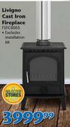 Megamaster Livigno Cast Iron Fireplace