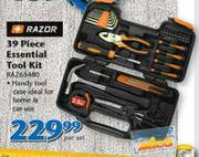 Razor 39 Piece Essential Tool Kit RAZ65480-Per Set