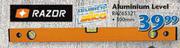 Razor Aluminium Level RAZ65321 300mm