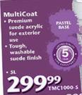 Colour 5Ltr MultiCoat TMC1000-5