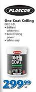 Plascon 5Ltr One Coat Ceiling OCCI-5L