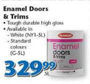 Plascon 5Ltr Enamel Doors & Trims