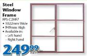 Steel Window Frame FPS-C2HF7-Each