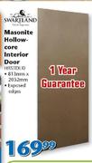 Swartland Masonite Hollow Core Interior Door HBSTDL10