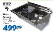 Cam Wash Trough Single W5545-SC-545 x 380mm