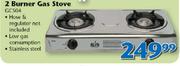 Alva 2 Burner Gas Stove GCS04