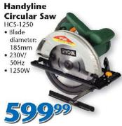 Ryobi Handyline Circular Saw HCS-1250