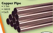 Copper Pipe 032764-15mm Each
