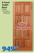 8 Panel Stable Door KYD8S