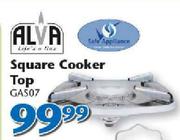 Alva Square Cooker Top GA507