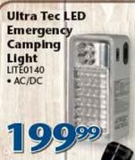 Ultra Tec LED Emergency Camping Light LITE0140 AC/DC