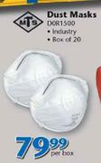 MTS Dust Masks-Per Box