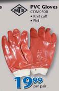 MTS PVC Gloves-Per Pair