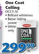 Plascon One Coat Ceiling-5Ltr