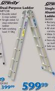 Gravity Dual-Purpose Ladder MP7238