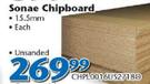 Sonae Chipboard 15.5mm Unsanded CHPL0016US27180