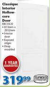 SABS Classique Interior Hollow-Core Door EBCSSL10