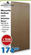 Swartland Masonite Hollow-Core Interior Door