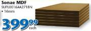 Sonae MDF 16mm-Each