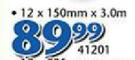 Nutec Fascia Board Unpressed-12x150mmx3.0m Each