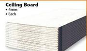 Nutec 4mm Ceiling Board-900mmx3.6m Each