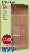 Swartland 8 Panel Door KYD8-813mmx2032mm