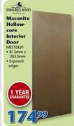 Swartland Masonite Hollowcore Interior Door HBSTDL10-813mmx2032mm