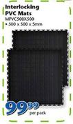 Interlocking PVC Mats MPVC500x500-500x500x5mm