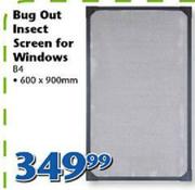 Bug Out Insect Screen For Windows-600x900mm