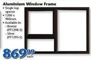 Aluminium Window Frame-Each